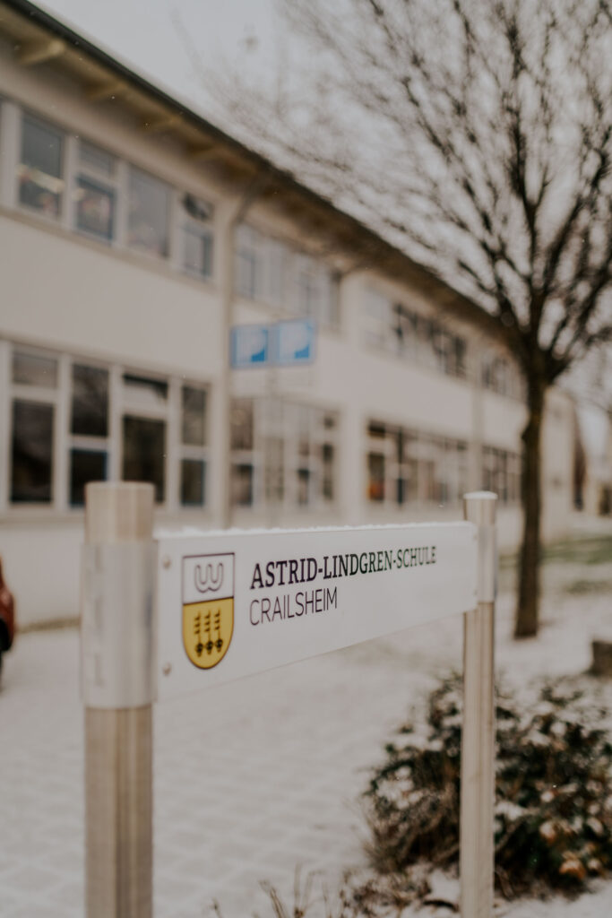 Astrid-Lindgren-Schule Schild
